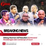 Doc. Kolase foto para narasumber dalam program "Rakyat Bersuara" yang disiarkan oleh iNews TV pada Selasa, 11 Februari 2025. Diskusi membahas kontroversi persidangan Razman Arif Nasution, termasuk dugaan kejanggalan dalam proses hukum serta isu "Contempt of Court. (Sumber Foto Dokumentasi: iNews TV).