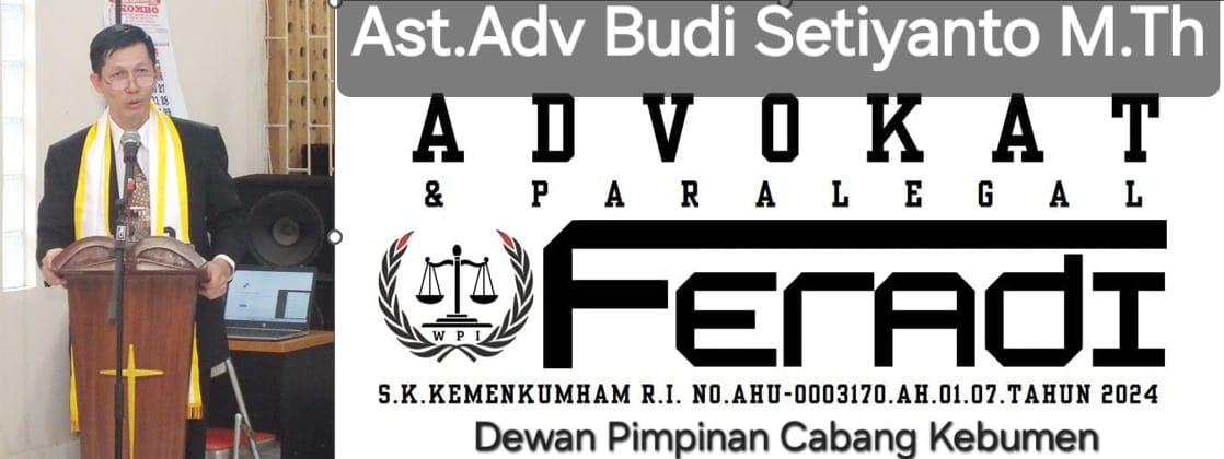 Doc. Ketua DPC Feradi WPI Kebumen, Budi Setiyanto, M.Th, saat memberikan pernyataan terkait harapan terhadap kepemimpinan Bupati dan Wakil Bupati Kebumen periode 2025-2030. (Foto Dokumentasi: FERADI WPI Official).