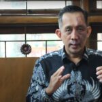 Doc. Yulianto Kiswocahyono, SE., SH., BKP, Konsultan Pajak dan Wakil Ketua Komite Tetap Bidang Fiskal dan Moneter KADIN Jawa Timur, saat memberikan imbauan kepada Wajib Pajak untuk melaporkan SPT Tahun Pajak 2024 tepat waktu. (Foto Dokumentasi: Eko Wahyu).