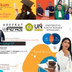 Doc. Flyer kolaborasi resmi antara Universitas Karya Husada Semarang (UNKAHA) dan FERADI WPI dalam menghadirkan Pusat Bantuan Hukum serta program pendidikan profesi hukum berbasis praktik untuk mahasiswa dan masyarakat. (Foto Dokumentasi: FERADI WPI Official).