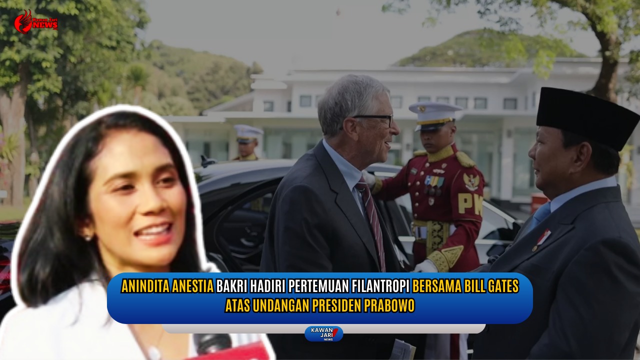 Doc. Pengusaha nasional Anindita Anestia Bakri menghadiri pertemuan filantropi bersama Bill Gates atas undangan Presiden Republik Indonesia, Prabowo Subianto. Pertemuan tersebut membahas kerja sama global dan lokal dalam bidang kesehatan, pertanian, dan pengentasan malnutrisi, di Jakarta, Rabu (7/5/2025). (Sumber Foto Dokumentasi: Biro Pers Sekretariat Presiden).