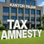 Doc. Tampak bangunan dengan tulisan "KANTOR PAJAK" dan instalasi huruf besar bertuliskan "TAX AMNESTY" di halaman depan. Catatan: Foto ini merupakan ilustrasi semata dan tidak dimaksudkan untuk menggambarkan situasi, kondisi, atau lokasi nyata manapun yang berkaitan dengan pelaksanaan atau pembahasan RUU Tax Amnesty. (Foto Dokumentasi: Eko Wahyu).