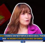 Doc. Erlinda, pemerhati anak dan keluarga, mengungkapkan keprihatinannya terhadap maraknya grup-grup menyimpang di media sosial yang mengandung unsur kekerasan seksual terhadap anak. Dalam siaran TVOne, ia menegaskan bahwa fenomena ini merupakan ancaman serius bagi masa depan generasi muda dan stabilitas sosial bangsa. (Foto: NR - kawanjarinews.com).