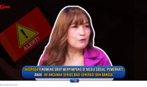Doc. Erlinda, pemerhati anak dan keluarga, mengungkapkan keprihatinannya terhadap maraknya grup-grup menyimpang di media sosial yang mengandung unsur kekerasan seksual terhadap anak. Dalam siaran TVOne, ia menegaskan bahwa fenomena ini merupakan ancaman serius bagi masa depan generasi muda dan stabilitas sosial bangsa. (Foto: NR - kawanjarinews.com).