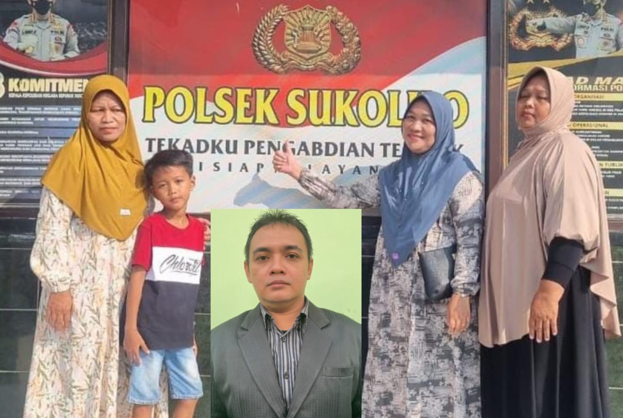 Doc. Bu Kusmiyati dan Bu Hartatik bersama pendamping saat mendatangi Polsek Sukolilo, Kabupaten Pati. Mereka hadir didampingi tim kuasa hukum dari FERADI WPI DPC Pati untuk meminta salinan BAP dan kejelasan status hukum terkait laporan dugaan penghinaan. (Foto Dokumentasi: FERADI WPI Official).