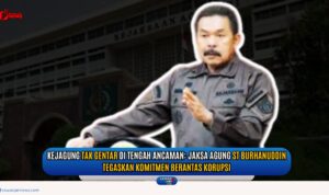 Doc. Jaksa Agung Republik Indonesia, ST Burhanuddin, dalam sebuah pernyataan tegas mengenai komitmen Kejaksaan Agung dalam memberantas korupsi, meski menghadapi berbagai bentuk ancaman dan tekanan. (Foto Dokumentasi: NR- kawanjarinews.com/Ilustrasi).