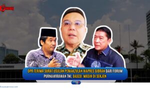 Doc. Ilustrasi – Sejumlah tokoh dalam pemberitaan terkait usulan pemakzulan Wakil Presiden Gibran Rakabuming Raka oleh Forum Purnawirawan TNI, serta pernyataan pihak DPR RI mengenai status surat tersebut. (Foto: NR – kawanjarinews.com).