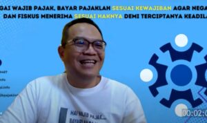 Doc. Ketua Umum Ikatan Wajib Pajak Indonesia (IWPI), Rinto Setiyawan, dalam sebuah sesi diskusi daring menyoroti beban restitusi pajak ekspor hasil tambang yang dinilai berdampak signifikan terhadap penerimaan fiskal negara. (Foto Dokumentasi: Eko Wahyu - Sumber: Tangkapan layar YouTube IWPI).