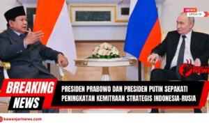 Doc. Presiden Republik Indonesia, Prabowo Subianto (kiri), bertemu dengan Presiden Rusia, Vladimir Putin (kanan), dalam pertemuan resmi di Istana Konstantinovsky, St. Petersburg, Rusia. Pertemuan ini menjadi bagian dari kunjungan bilateral dan partisipasi Indonesia dalam Forum Ekonomi Internasional St. Petersburg 2025. (Sumber Foto: Tangkapan layar dari YouTube Channel Sekretariat Presiden).