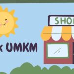 Doc. Ilustrasi bergaya kartun yang menampilkan bangunan toko kecil bertuliskan "SHOP" dengan tanda "OPEN", menggambarkan pelaku usaha UMKM. Di sisi kiri terlihat tulisan "Pajak UMKM" disertai matahari dan awan ceria, yang merepresentasikan semangat positif dan inklusif dalam edukasi pajak untuk sektor Usaha Mikro, Kecil, dan Menengah. Catatan: Gambar ini bersifat ilustratif untuk mendukung kampanye kesadaran pajak UMKM. (Foto Dokumentasi: Eko Wahyu).