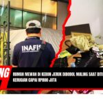 Doc. Petugas kepolisian dan tim identifikasi (INAFIS) melakukan olah tempat kejadian perkara (TKP) di sebuah rumah mewah di Kebon Jeruk, Jakarta Barat, yang dibobol maling saat ditinggal penghuninya berlibur. Tampak kondisi kamar berantakan dan sejumlah barang berharga dilaporkan raib, dengan total kerugian diperkirakan mencapai Rp800 juta. Catatan: Foto ini digunakan sebagai dokumentasi kejadian dan ilustrasi pemberitaan. Gambar tidak serta merta menggambarkan keseluruhan kejadian secara menyeluruh dan hanya bertujuan sebagai pelengkap visual dalam konteks jurnalistik. (Sumber Foto: koranpaionline).