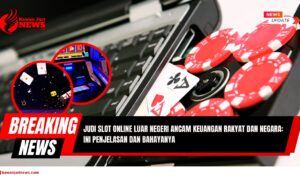 Doc. Ilustrasi aktivitas perjudian daring melalui perangkat digital, menggambarkan elemen-elemen visual yang identik dengan praktik permainan untung-untungan berbasis internet. Catatan: Gambar ini hanya bersifat ilustratif untuk mendukung pemberitaan. Tidak merepresentasikan individu, tempat, atau kejadian tertentu secara langsung. (Ilustrasi: NR – kawanjarinews.com).