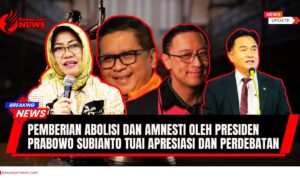 Doc. lustrasi pemberitaan terkait kebijakan pemberian abolisi dan amnesti oleh Presiden Prabowo Subianto. Dari kiri ke kanan: Prof. Siti Zuhro (ahli politik), Hasto Kristiyanto (tokoh partai), Thomas Lembong (ekonom), dan Yusril Ihza Mahendra (pakar hukum tata negara). Gambar ini digunakan semata-mata sebagai ilustrasi dan tidak menggambarkan secara langsung keterlibatan atau posisi resmi masing-masing tokoh dalam kebijakan tersebut. (Ilustrasi: NR – kawanjarinews.com).