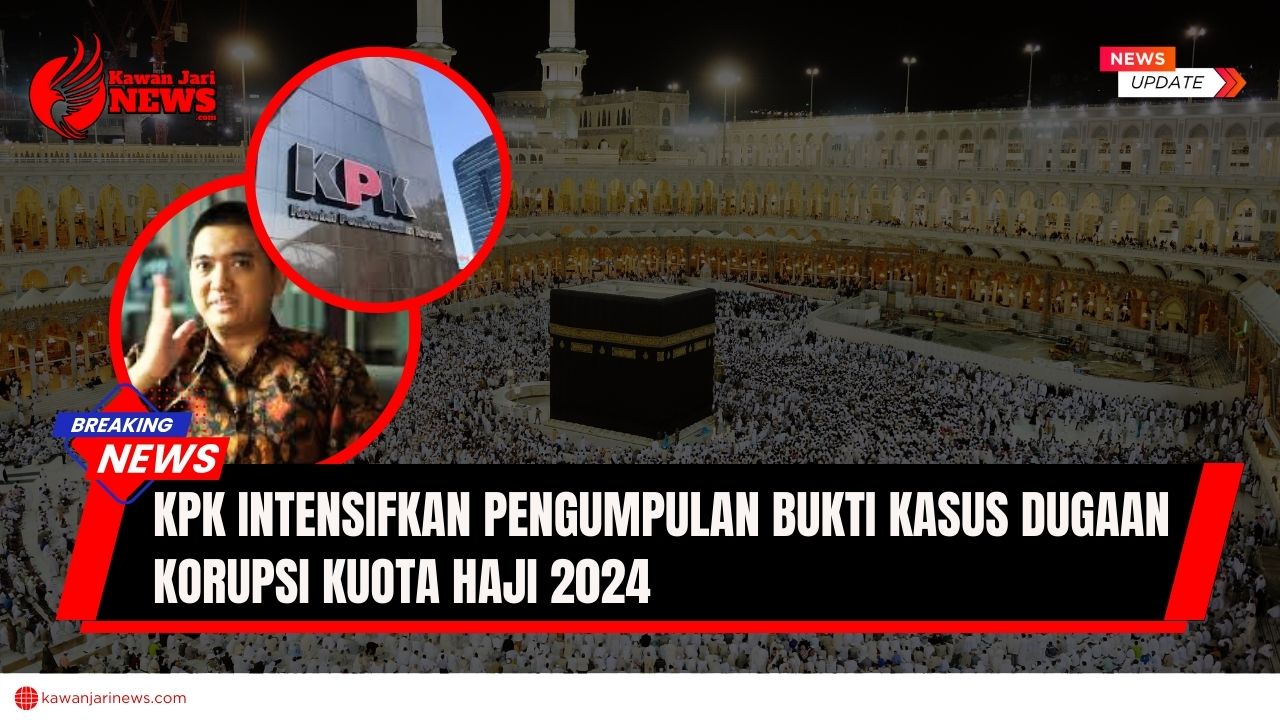 Doc. Ilustrasi pemberitaan, foto mantan penyidik KPK, Yudi Purnomo, serta gedung KPK dan suasana Masjidil Haram. KPK tengah mengintensifkan pengumpulan bukti terkait dugaan korupsi kuota haji 2024. (NR – kawnajarinews.com).