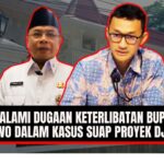 Doc. Ilustrasi pemberitaan: Bupati Pati, Sudewo (kiri), dan Juru Bicara KPK, Budi Prasetyo (kanan). Keduanya digambarkan dalam konteks pemberitaan terkait penyidikan dugaan keterlibatan Sudewo dalam kasus suap proyek DJKA Kementerian Perhubungan. Foto ini bersifat ilustrasi dan tidak diambil pada saat kegiatan atau pemeriksaan terkait kasus yang diberitakan. (NR – kawanjarinews.com).