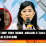 Doc. Ilustrasi Menteri Koordinator Bidang Digital dan Infrastruktur, Mutia Hafid, dengan latar utama wajahnya. Pada sisi lingkaran kecil terlihat sebuah telepon genggam menampilkan logo TikTok, menggambarkan fokus pembahasan terkait penutupan sementara fitur siaran langsung di platform TikTok. (NR – KawanjariNews).