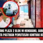Doc. Suasana deretan kios tutup di Plaza 2 Blok M, Jakarta Selatan, usai banyak pedagang memilih hengkang akibat lonjakan biaya sewa. Gubernur Jakarta Pramono Anung meninjau lokasi dan memastikan kontrak kerja sama dengan koperasi pengelola akan dihentikan. (NR – KawanJariNews.com).