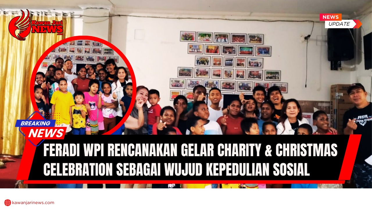 Doc. Pengurus dan anggota FERADI WPI berfoto bersama anak-anak di Panti Asuhan Pondok Kasih Agape, Jakarta Utara, dalam rangka persiapan kegiatan Charity & Christmas Celebration 2025 sebagai wujud kepedulian sosial organisasi advokat. (Foto: FERADI WPI Official).