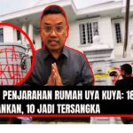 Doc. Rumah Uya Kuya di kawasan Jakarta Timur dipasang garis polisi dan diberi tanda sitaan usai aksi penjarahan pada Sabtu malam (30/8/2025). Polisi telah mengamankan 18 orang, dengan 10 di antaranya ditetapkan sebagai tersangka. (NR – KawanJariNews.com).