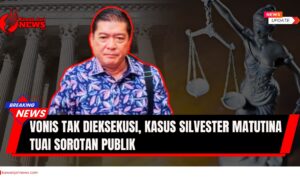 Doc. Ilustrasi kasus hukum Silvester Matutina yang vonisnya tak kunjung dieksekusi sejak 2019, menimbulkan sorotan publik terhadap konsistensi penegakan hukum di Indonesia. (NR -KawanjariNews.com).