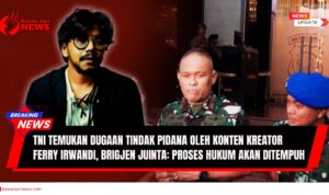 Doc. Ilustrasi: Ferry Irwandi (sisi kiri) dan perwakilan TNI (sisi kanan) digambarkan berada di lingkungan kepolisian. Ilustrasi ini digunakan untuk mendeskripsikan suasana saat proses klarifikasi terkait pemberitaan yang melibatkan nama Ferry dan respons aparat. Catatan: Gambar ini hanya ilustrasi. (NR – KawanJariNews.com).
