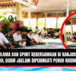 Doc. Warga bersama jamaah mengikuti pengajian rutinan bulanan yang dirangkai dengan haul KH. Abdul Qodir Jaelani di Dusun Banjarsari, Desa Dlanggu, Kecamatan Dlanggu, Kabupaten Mojokerto, Minggu (5/10/2025). Acara berlangsung khidmat dengan lantunan sholawat, tahlil, doa bersama, dan tausiyah ulama setempat. (Nurdin | KawanJariNews.com).