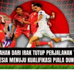 Doc. Pemain Timnas Indonesia berduel dengan pemain Irak dalam laga kualifikasi Piala Dunia 2026 zona Asia di Stadion King Abdullah Sports City, Jeddah. Pertandingan berakhir dengan skor 0–1 untuk kemenangan Irak, sekaligus menutup langkah Indonesia di fase kualifikasi. (NR | KawanJariNews.com).