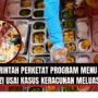 Doc. Beberapa siswa menikmati hidangan dalam program Menu Makan Bergizi (MBG) dengan latar rantang berisi menu sehat yang menjadi bagian dari distribusi makanan bergizi di sekolah. (NR | KawanJariNews.com).