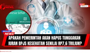 Doc. Ilustrasi layanan kesehatan menampilkan latar belakang fasilitas medis, dan pada kolase lingkaran bagian depan tampak kartu BPJS Kesehatan sebagai simbol kepesertaan program Jaminan Kesehatan Nasional (JKN). (NR |KawanJariNews.com).
