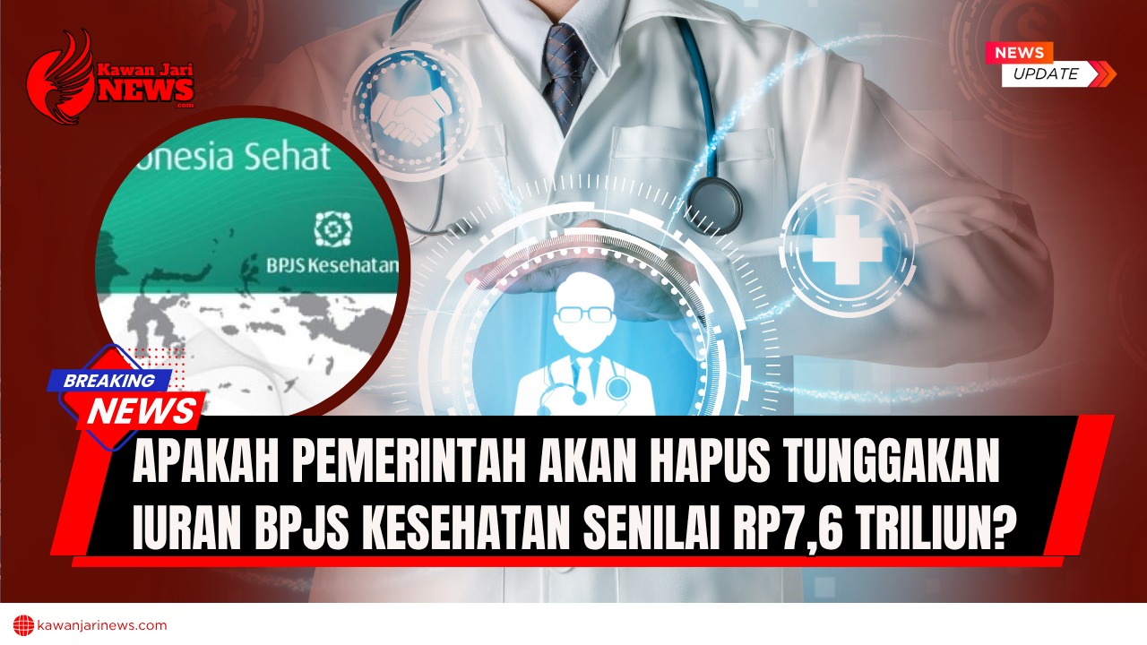 Doc. Ilustrasi layanan kesehatan menampilkan latar belakang fasilitas medis, dan pada kolase lingkaran bagian depan tampak kartu BPJS Kesehatan sebagai simbol kepesertaan program Jaminan Kesehatan Nasional (JKN). (NR |KawanJariNews.com).