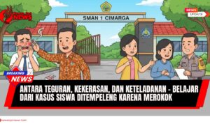 Doc. Ilustrasi: Dilema di dunia pendidikan: Antara penegakan disiplin dan perlindungan hak anak dari kekerasan. Kasus siswa merokok menjadi refleksi pentingnya pendekatan edukatif dan non-fisik dalam pembinaan karakter. (Gambar hanya ilustrasi – NR | KawanJariNews.com).