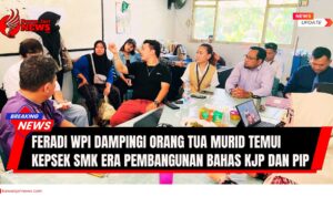 Doc. Suasana pertemuan antara orang tua murid dengan pihak SMK Era Pembangunan yang turut didampingi oleh pengurus FERADI WPI DKI Jakarta dan Jawa Barat, di ruang pertemuan sekolah, Jakarta Timur, Jumat (17/10/2025). Pertemuan membahas penyelesaian dugaan penahanan KJP, PIP, dan ijazah siswa serta menghasilkan beberapa kesepakatan bersama antara pihak sekolah dan orang tua murid. (Foto: Boy Hutasoi | Kontributor – KawanJariNews.com).