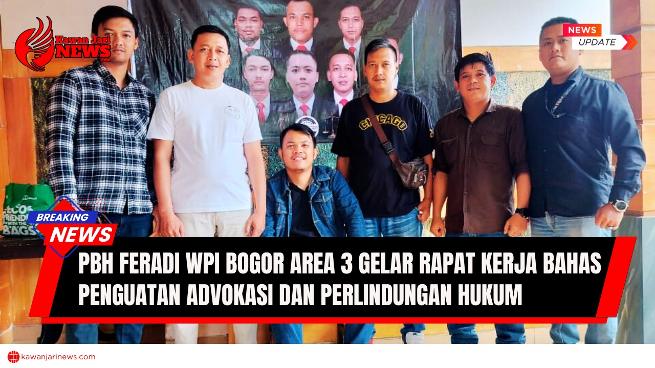 Doc. Jajaran pengurus PBH FERADI WPI Bogor Area 3 berfoto bersama seusai rapat kerja di Cisarua, Kabupaten Bogor, 18 Oktober 2025. (Foto: FERADI WPI Official).