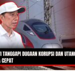 Doc. Presiden ke-7 Republik Indonesia, Joko Widodo, dalam ilustrasi pemberitaan terkait tanggapannya mengenai dugaan korupsi dan beban utang proyek Kereta Cepat Jakarta–Bandung. Gambar ini bersifat ilustratif. (Isu ilustrasi: transparansi proyek strategis nasional, akuntabilitas pembiayaan publik, dan efisiensi pembangunan infrastruktur transportasi). (Ilustrasi: NR | KawanJariNews.com).