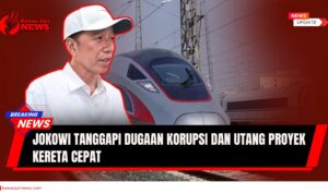 Doc. Presiden ke-7 Republik Indonesia, Joko Widodo, dalam ilustrasi pemberitaan terkait tanggapannya mengenai dugaan korupsi dan beban utang proyek Kereta Cepat Jakarta–Bandung. Gambar ini bersifat ilustratif. (Isu ilustrasi: transparansi proyek strategis nasional, akuntabilitas pembiayaan publik, dan efisiensi pembangunan infrastruktur transportasi). (Ilustrasi: NR | KawanJariNews.com).