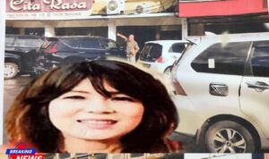 Doc. Tampak depan area Restoran dan Istana Kue Cita Rasa di Jalan Haji Agus Salim, Pontianak. Pada bagian kanan foto merupakan narasumber, Suryani Laila Djuíta, yang mewakili keluarga besar almarhum Sulaiman Bhakti dalam penyampaian klarifikasi terkait pemberitaan yang beredar. (Sumber: Suryani Laila Djuíta).