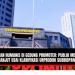 Doc. Tampak depan Gedung Promoter Polda Metro Jaya, lokasi pelayanan Urprodok Subbidpaminal Bidpropam PMJ yang menjadi tempat klarifikasi pengaduan masyarakat pada Senin (10/11/2025). (Foto: Ismail).