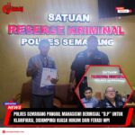 Doc. Kuasa Hukum dari FERADI WPI, Adv. Donny Andretti, S.H., S.Kom., M.Kom., C.Md., C.PFW., C.MDF., C.JKJ., bersama asistennya Muhammad Aziz, S.H., saat mendampingi kliennya di Polres Semarang dalam proses klarifikasi terkait dugaan tindak pidana penipuan dan penggelapan. (Foto: FERADI WPI Official).