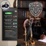 Doc. Representasi pelatihan FERADI Mediatore Batch #3, menampilkan simbol keadilan dan identitas FERADI Mediatore FERADI, serta daftar para pengajar yang memberikan materi dalam program sertifikasi mediator. Gambar ini menggambarkan komitmen FERADI WPI dalam membentuk mediator profesional melalui pelatihan terstruktur dan berbasis kompetensi. (Foto: FERADI WPI Official).