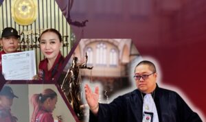 Doc. Kolase foto hasil crop Ketua Umum FERADI WPI, Adv. Donny Andretti, dan Kolase foto ASS. ADV. Faizal, S.E., C.PL., selaku penerima kuasa FERADI WPI, saat mendatangi Gedung Mahkamah Agung RI untuk menyerahkan berkas administrasi organisasi. (Foto: Wilma | KawanJariNews.com).