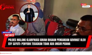 Doc. Kollase foto ilustratif menampilkan Edy Sayuti (dalam lingkaran kiri) dan Advokat Donny (dalam lingkaran kanan). Gambar ini digunakan semata-mata sebagai ilustrasi untuk memberikan konteks visual terkait isu klarifikasi hukum atas aduan dugaan pengakuan advokat. Foto tidak menggambarkan proses pemeriksaan yang sebenarnya serta tidak mewakili kejadian faktual di Polres Malang. Konten visual ditujukan untuk mendukung pemahaman publik mengenai isu transparansi, akurasi administrasi pemeriksaan, dan pentingnya verifikasi dalam penyusunan Berita Acara Pemeriksaan (BAP). (Foto: Aniek Kustriani | KawanJariNews.com).