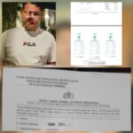 Doc. Foto kiri atas: Terduga yang dilaporkan dalam kasus dugaan penipuan dan penggelapan modal kerja bisnis jual beli beras, saat diabadikan oleh pelapor. Wajah diburamkan untuk menjaga privasi. Foto kanan atas: Bukti transaksi yang dilampirkan oleh pelapor terkait dugaan kerugian dana mencapai hampir Rp400 juta. Foto bawah: Salinan Surat Tanda Terima Laporan Pengaduan (STTLP) dari Polres Metro Bekasi yang diterima pelapor pada 22 November 2025 sebagai dasar pengajuan laporan resmi. (Foto: Wilma | KawanJariNews.com).