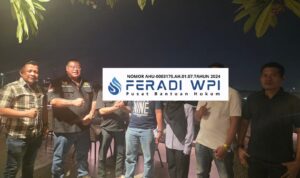 Doc. Para pihak bersama mediator FERADI WPI - FERADI MEDIATORE berfoto bersama usai proses mediasi di Porte Resto, Lantai 6 Hotel Nuanza Cikarang, Minggu (30/11/2025). (Foto: Nabila).