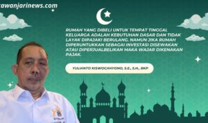Doc. Adv. Yulianto Kiswocahyono, S.E., S.H., BKP, konsultan pajak senior dan Ketua Komite Tetap Bidang Fiskal dan Moneter KADIN Jawa Timur, saat memberikan penjelasan terkait Fatwa Pajak Berkeadilan yang dikeluarkan MUI. (Foto: Eko Wahyu).