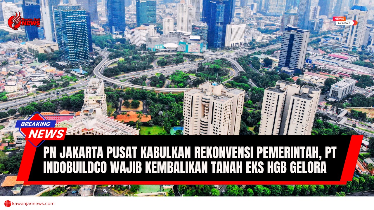 Doc. Tampak kawasan Gelora Bung Karno (GBK) dan bangunan Hotel Sultan dari pandangan udara. PN Jakarta Pusat memutuskan bahwa tanah eks HGB No. 26 dan 27/Gelora harus dikembalikan kepada negara setelah gugatan rekonvensi pemerintah dikabulkan. (Sumber Foto: (Humas PPK GBK).