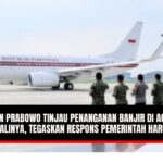 Doc. Pesawat Kepresidenan bersiap lepas landas dari Pangkalan TNI AU Halim Perdanakusuma, Jakarta (7/12/2025), menuju Aceh untuk meninjau penanganan banjir. (Sumber Foto: BPMI SETPRES).