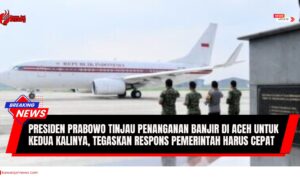 Doc. Pesawat Kepresidenan bersiap lepas landas dari Pangkalan TNI AU Halim Perdanakusuma, Jakarta (7/12/2025), menuju Aceh untuk meninjau penanganan banjir. (Sumber Foto: BPMI SETPRES).