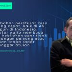 Doc. Ketua Komite Fiskal dan Moneter KADIN Jawa Timur, Yulianto Kiswocahyono, S.E., S.H., BKP, saat memberikan penjelasan terkait dinamika regulasi pajak aset kripto dalam sebuah agenda diskusi di Surabaya. (Foto: Eko Wahyu).