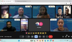 Doc. Tangkapan layar suasana pelaksanaan PKPA dan UPA Batch 1 FERADI WPI DPD Jakarta Raya bersama Universitas Mpu Tantular yang digelar secara daring melalui Zoom Meeting pada 20–21, 27–28, dan 29 Desember 2025. Terlihat peserta, pemateri, dan panitia mengikuti rangkaian kegiatan secara virtual. (Foto: FERADI WPI Official).