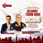 Doc. Flayer ucapan Selamat Tahun Baru 2026 dari KawanJariNews.com, menampilkan Pimpinan Redaksi Donny Andretti, S.H., S.Kom., M.Kom., C.Md., C.PFW., C.MDF., C.JKJ. dan Redaktur Utama Narwan Riyadi sebagai representasi jajaran redaksi dalam penyampaian pesan dan harapan baru bagi pembaca. (Foto: KawanJariNews.com).